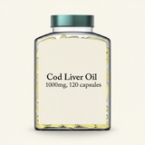 Holland Barrett Cod Liver Oil 120 Capsules, imported from the UK