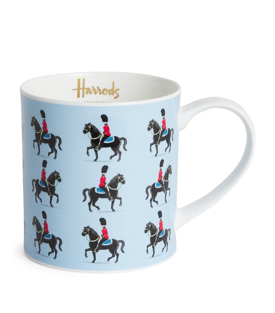 Harrods Marching Horses mug, UK version