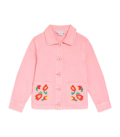 Stella McCartney Kids Embroidered Denim Jacket (2-14 Years)