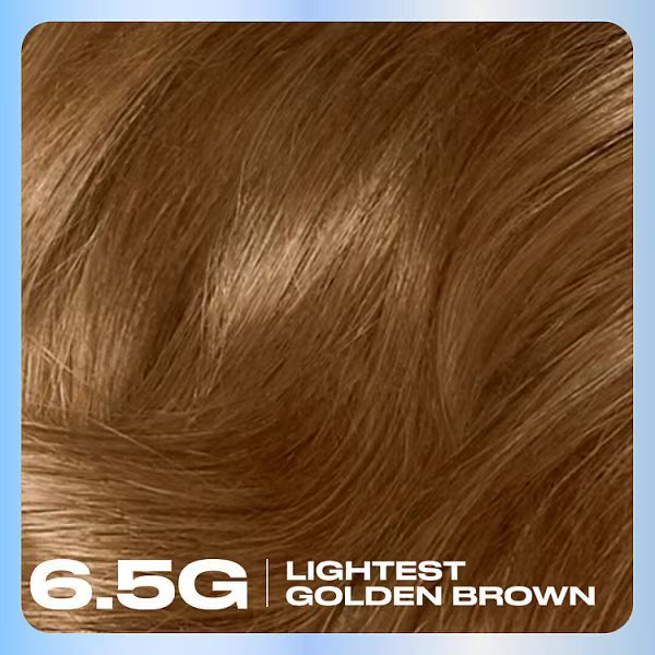 Clairol Nice'N Easy hair dye 6.5G Lightest Gold Brown - British product