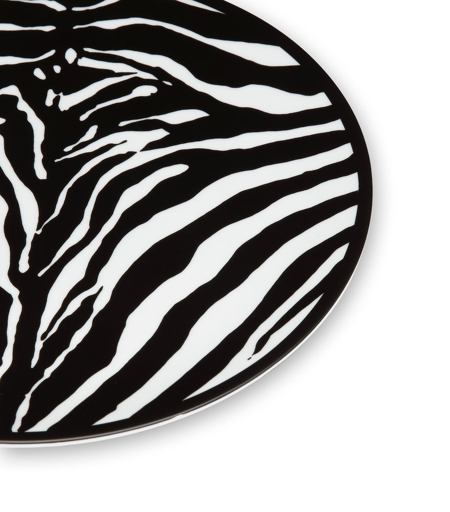 Dolce&Gabbana Casa porcelain zebra charger plate 31cm - British product