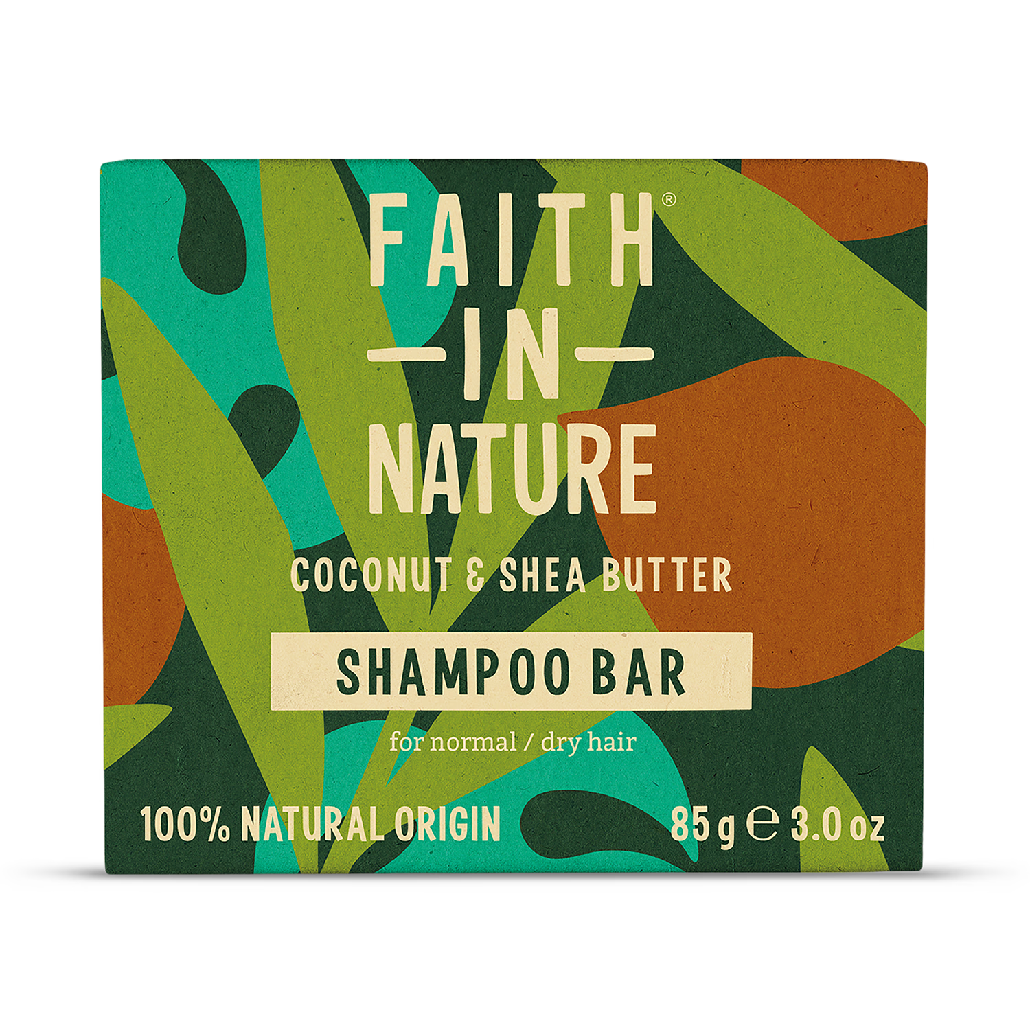 Faith In Nature Shampoo Bar for Dry Hair Coconut & Shea Butter 85g