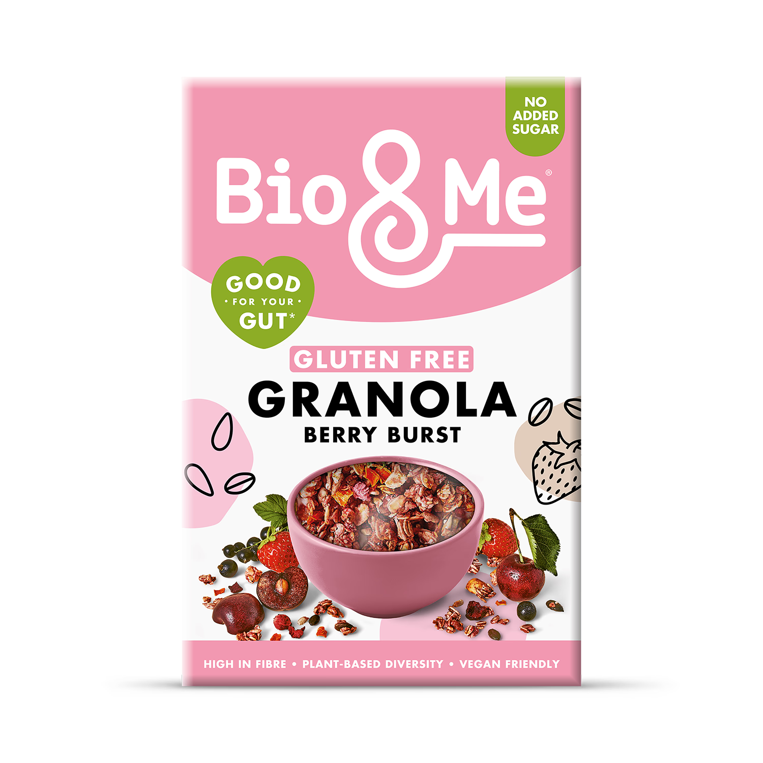 Bio & Me Gluten Free Berry Burst Granola 350g - British product