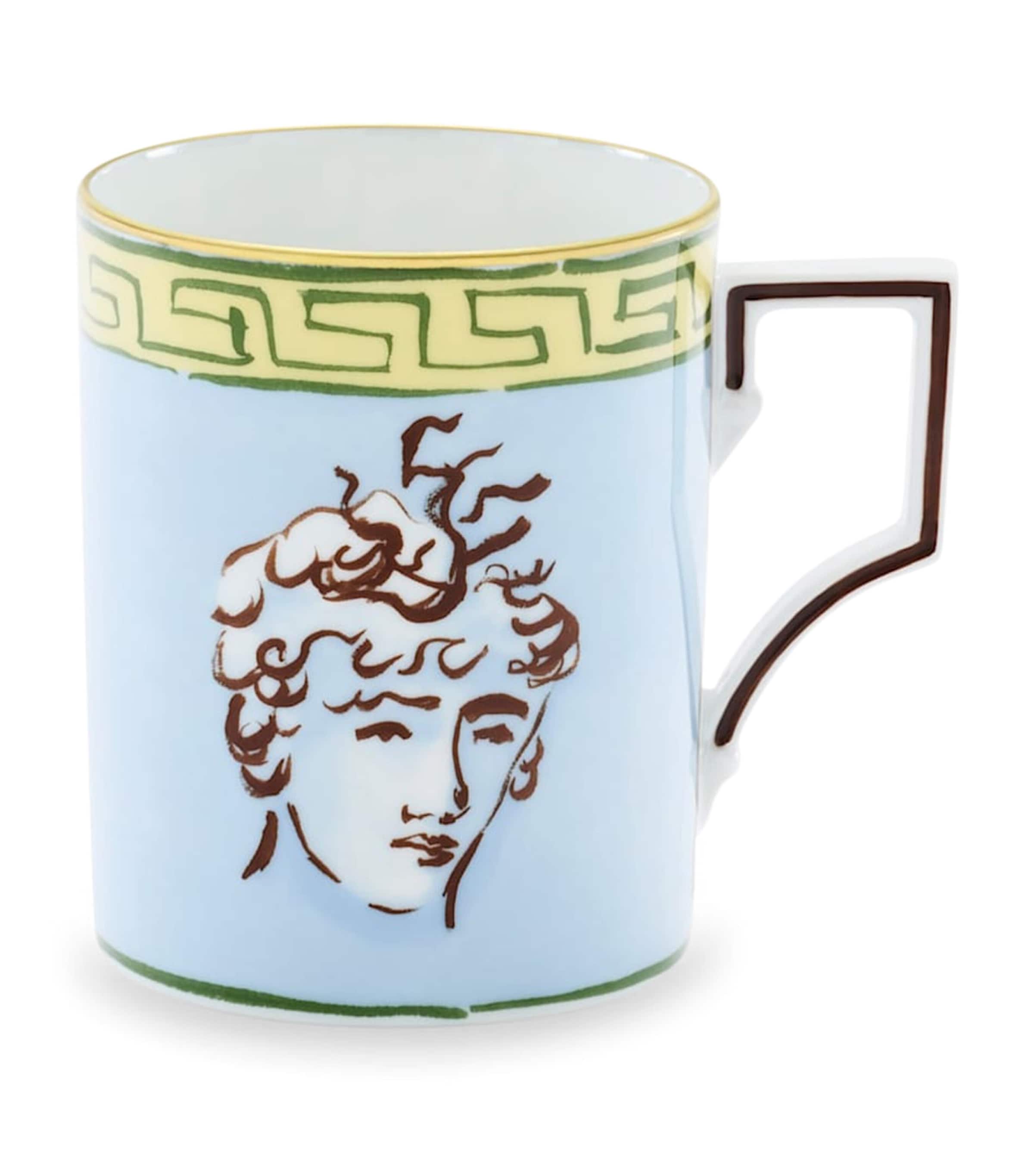 GINORI 1735 porcelain mug Il Viaggio di Nettuno, UK version