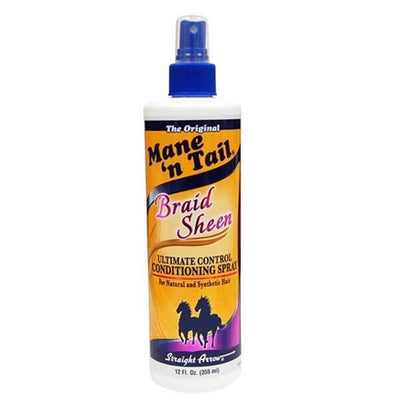 Mane N Tail Braid Sheen Herbal Hairspray