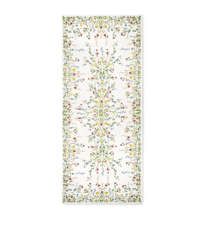 Summerill & Bishop Linen Botanical Wildflower Tablecloth 165cm x 380cm