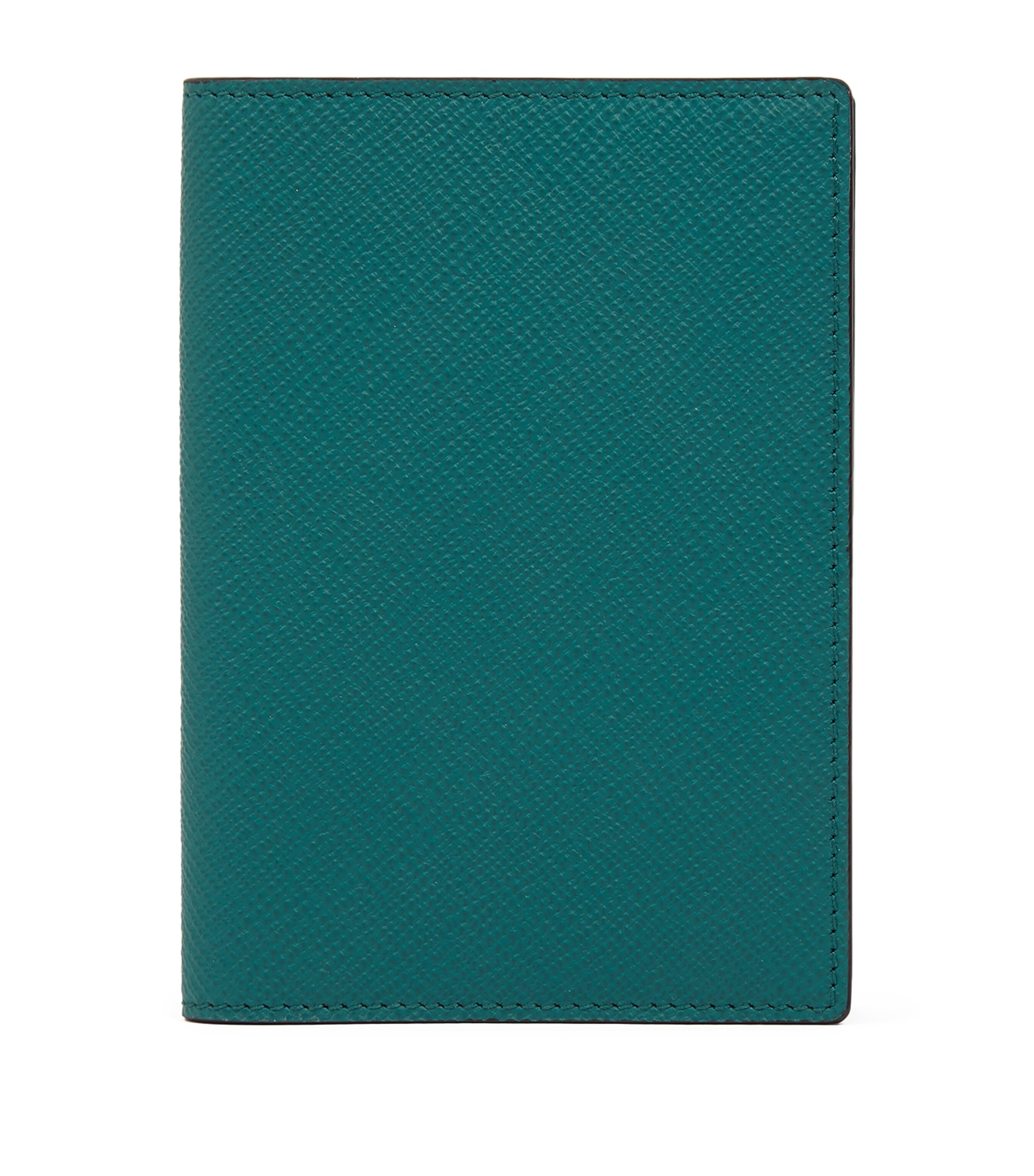 Smythson Panama leather passport cover (British brand)