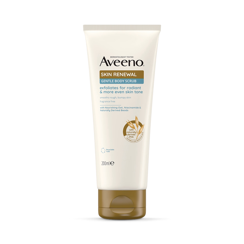 Aveeno Skin Renewal Gentle Body Scrub 200ml