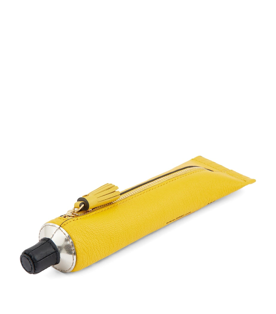 Anya Hindmarch x UHU leather pencil case - British product