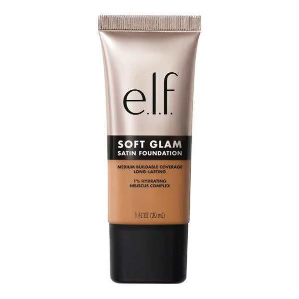 e.l.f. Soft Glam Satin Foundation 42 Tan Neutral 30ml - British product