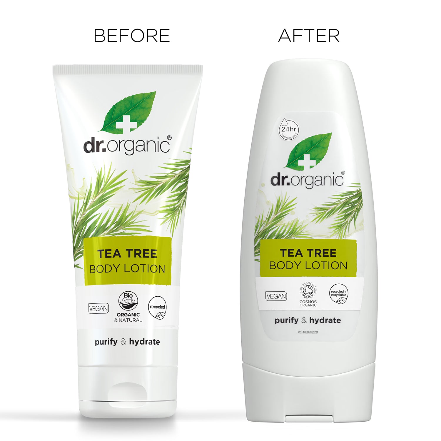 Dr Organic Tea Tree Body Lotion 200ml