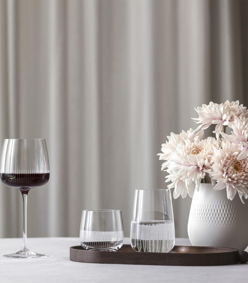 Villeroy & Boch Afina crystal water glasses set of 4 200ml (British brand)