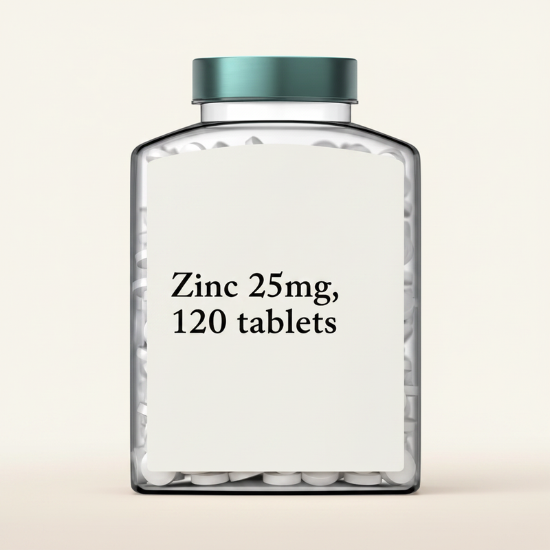 Holland & Barrett Zinc 25mg 120 Tablets