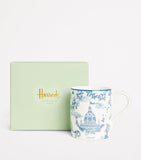 Harrods Bone China Toile Mug