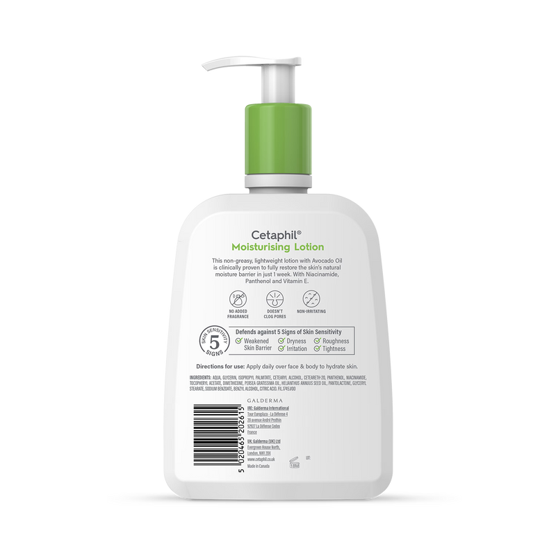 Cetaphil Moisturising Face Body Lotion 473ml