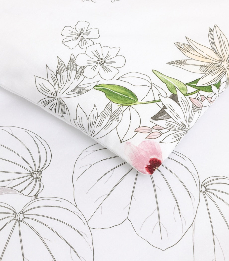 Yves Delorme floral orchid super king duvet cover 260x220cm (British brand)