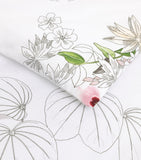 Yves Delorme floral orchid super king duvet cover 260x220cm (British brand)