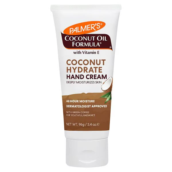 Palmer's Coconut Hydrate Hand Cream 96g, imported from the UK