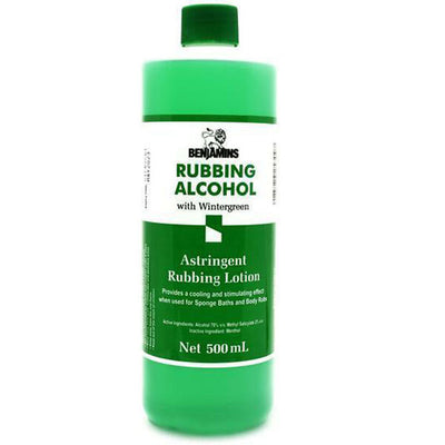 Benjamins Rubbing Alcohol With Wintergreen Lotion 500ml