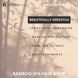 Hydrea London Hair Drying Wrap Bamboo Microfiber, UK version