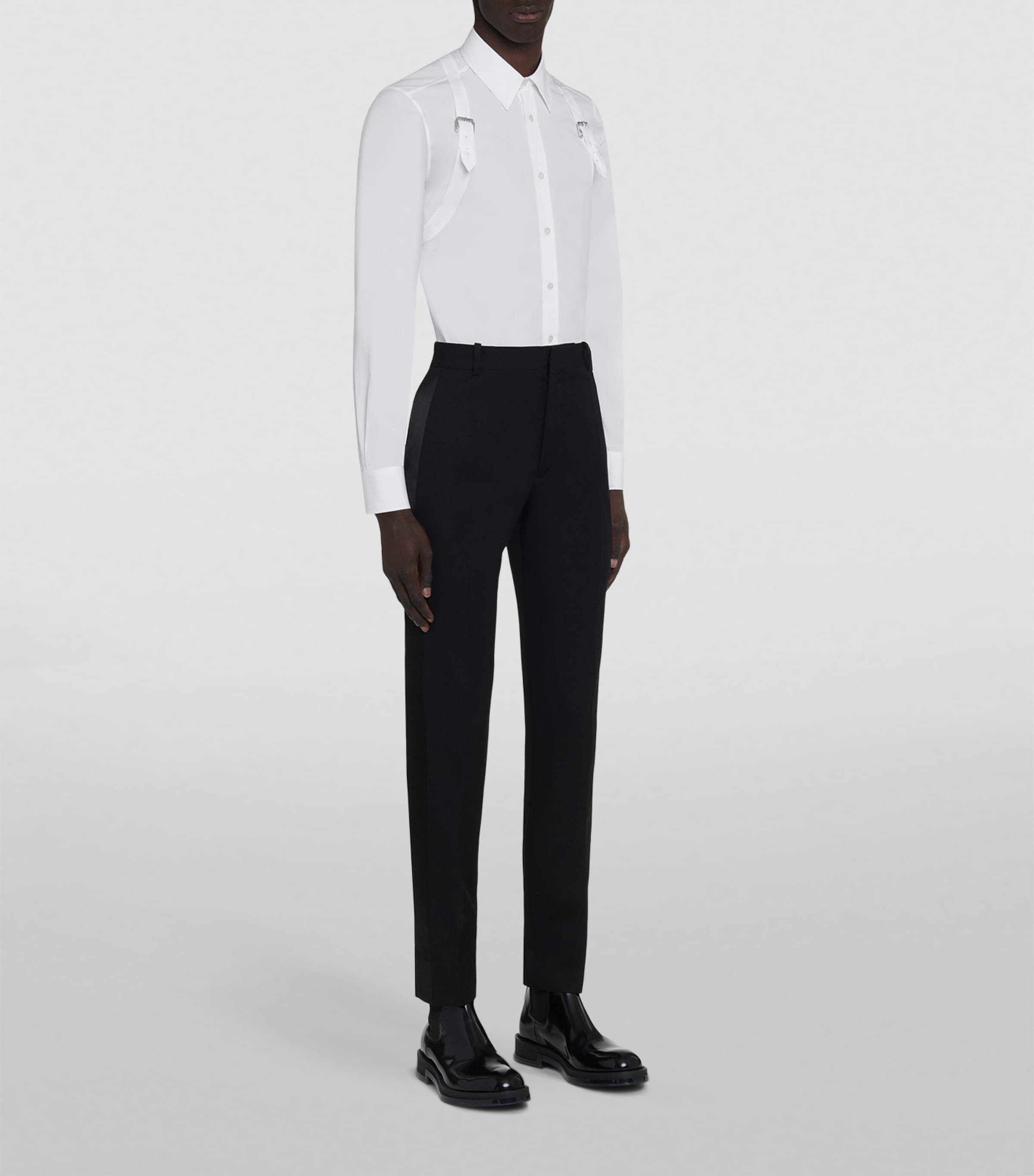 McQueen Wool Tailored Trousers