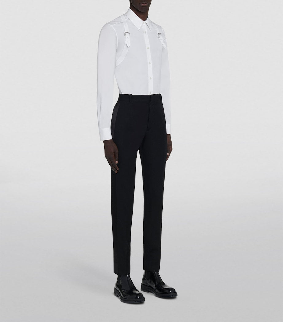 McQueen Wool Tailored Trousers