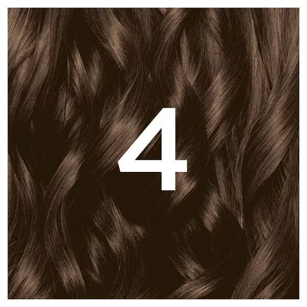 Garnier Nutrisse 4 Dark Brown permanent hair dye, UK version