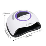 Livingandhome UV LED nail lamp 180W, UK version