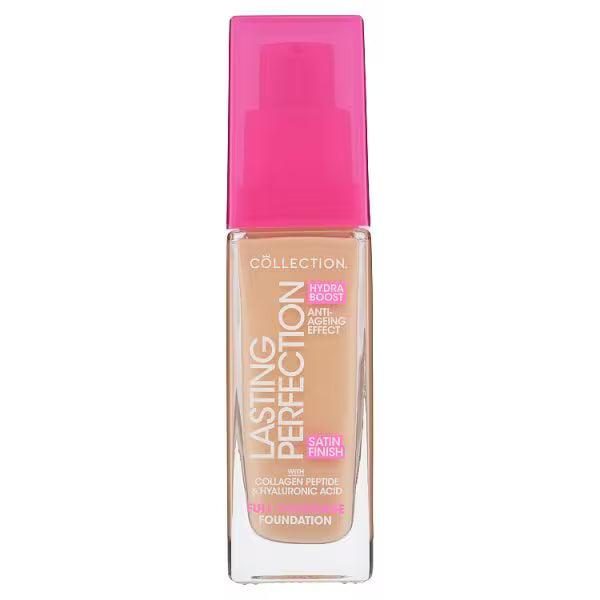 Satin Foundation Lasting Perfection Beige Warm shade, UK version