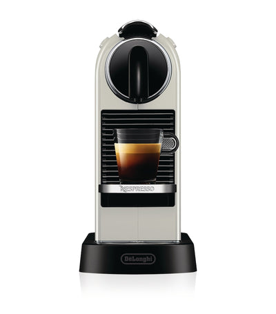 Compact Contemporary Coffee Machine for Pods with Espresso and Lungo Settings
