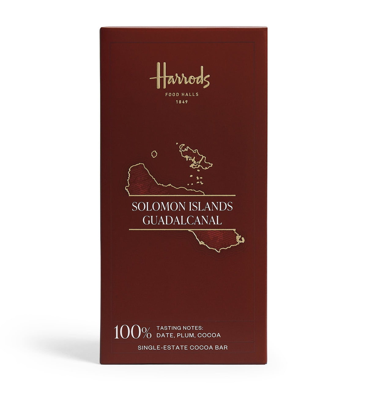 Harrods Harrods Single-Estate 100% Cocoa Guadalcanal Island Chocolate Bar (70g)