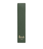 Harrods leather embossed-logo bookmark, UK version