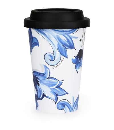 Dolce&Gabbana Casa Ceramic Blu Mediterraneo Travel Mug
