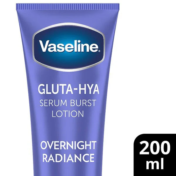 Vaseline Gluta-Hya Serum Burst Lotion 200ml (British brand)