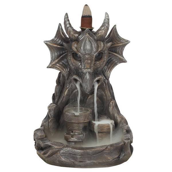 Something Different Dragon Incense Burner Castle 22cm (British brand)
