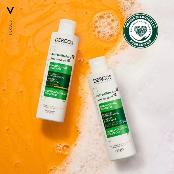 Vichy Dercos Anti-Dandruff Shampoo 200ml (British brand)