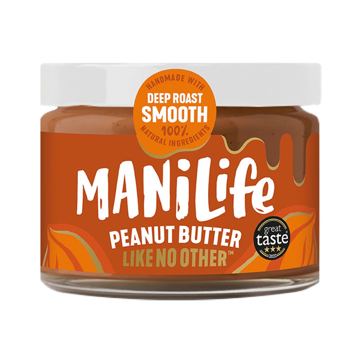 ManiLife Deep Roast Smooth Peanut Butter 275g (British brand)