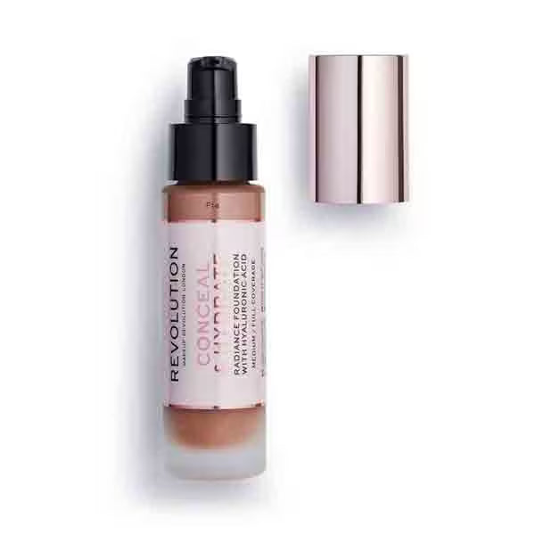 Revolution Conceal & Hydrate Foundation F14, imported from the UK