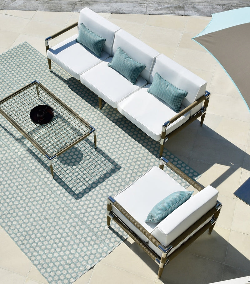 Indian Ocean Marina Outdoor 3-Seater Sofa