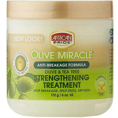 Olive Miracle Olive And Tea Tree Strengthening Hair Treatment
