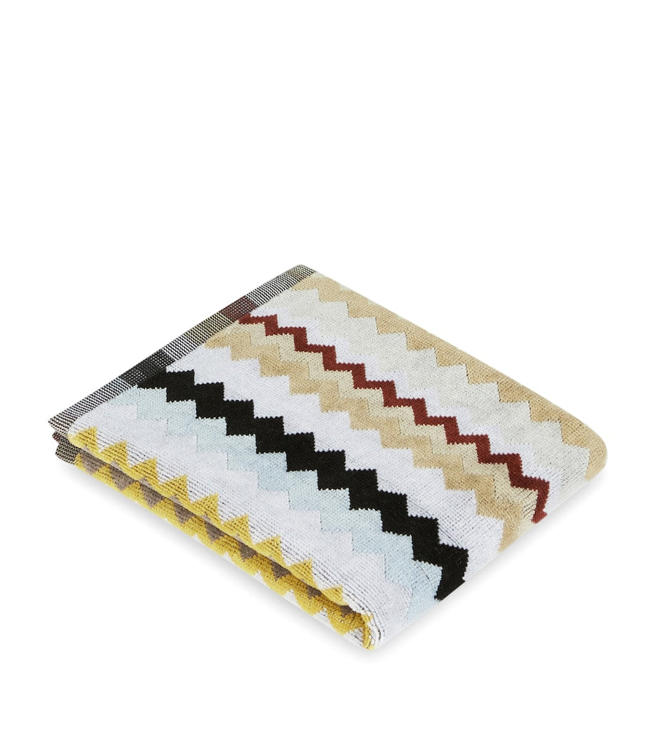 Missoni Guest Towel Cotton 40x70cm, imported from the UK