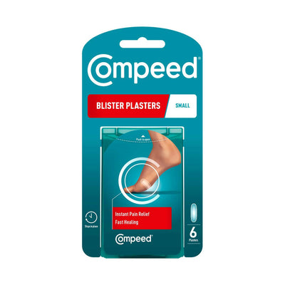 Compeed Small Hydrocolloid Blister Plasters For Feet 6 Pack