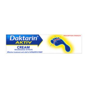 Daktarin Aktiv Antifungal Cream 30g tube - British product