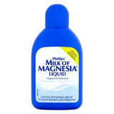 Phillips' Milk of Magnesia Liquid Traditional Mint 200ml, imported from the UK