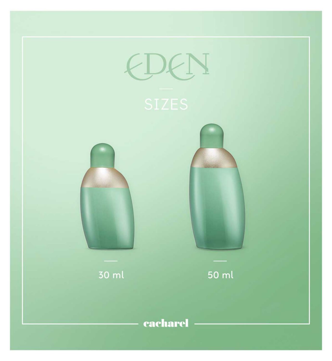 Cacharel Eden perfume spray 50ml - British product