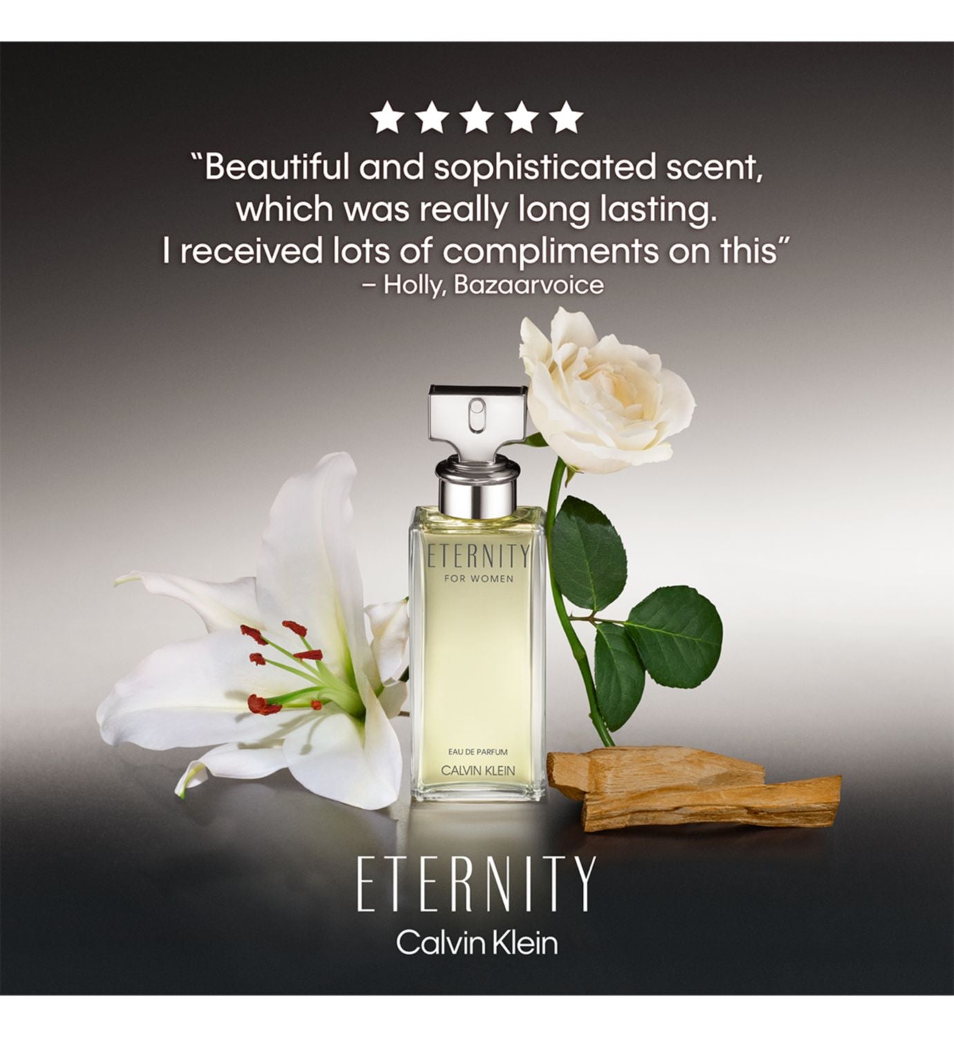 Calvin Klein Eternity Eau de Parfum Women 50ml - British product