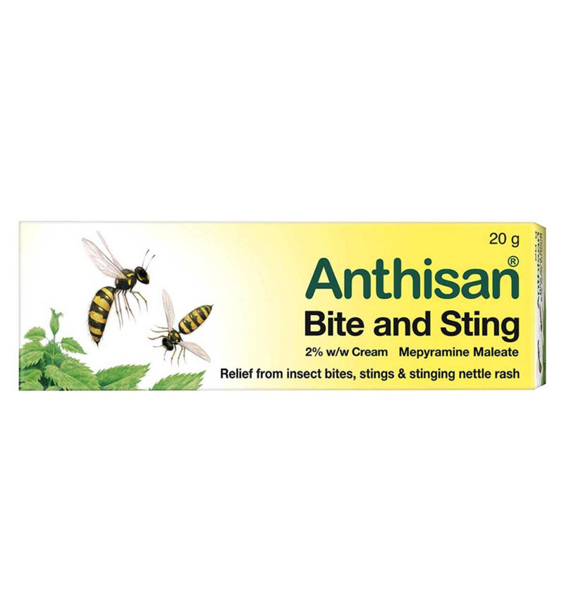 Anthisan Bite and Sting Cream 20g - British product