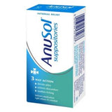 Anusol suppositories 12 unit pack - British product