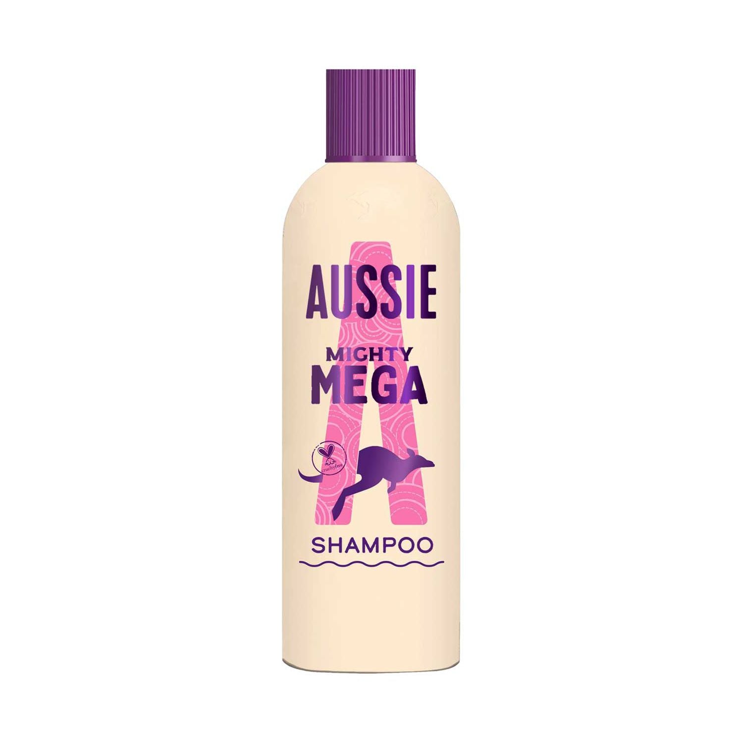 Aussie Mighty Mega everyday clarifying vegan shampoo 300ml - British product