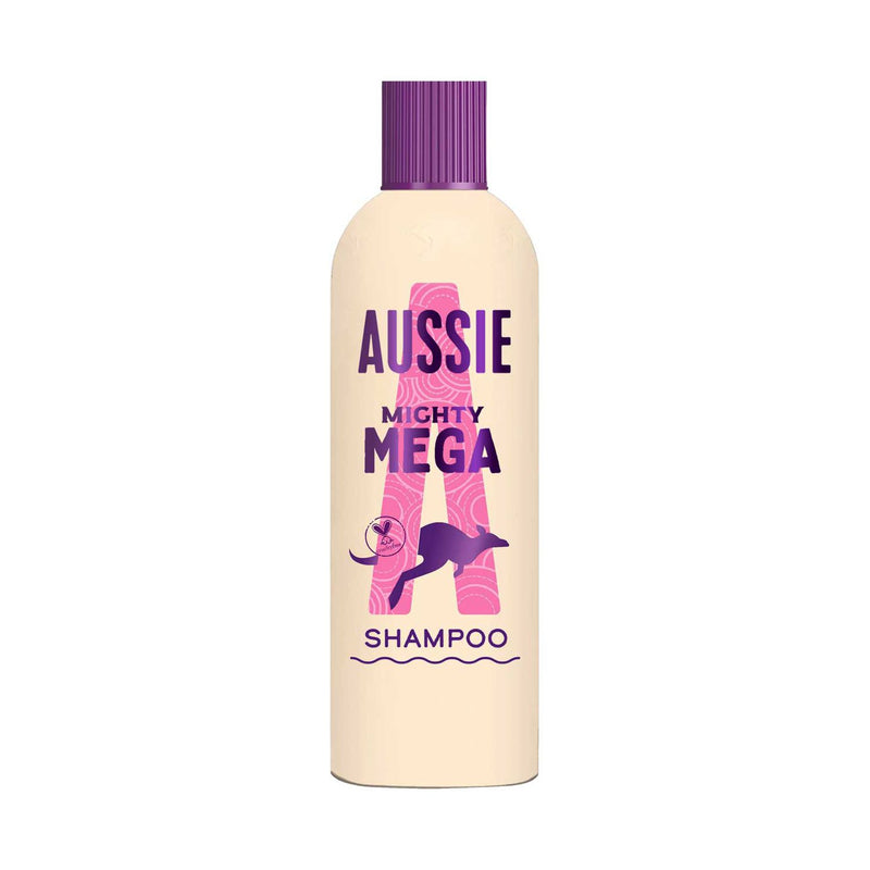 Aussie Mighty Mega everyday clarifying vegan shampoo 300ml - British product